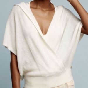 Lilka Anthropologie Cashmere Hooded Dolman S